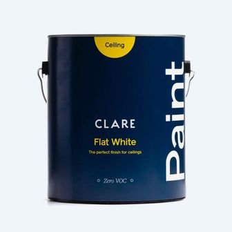 A navy can of Clare Ceiling Paint