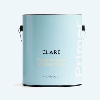 A can of Clare Interior/Exterior Primer